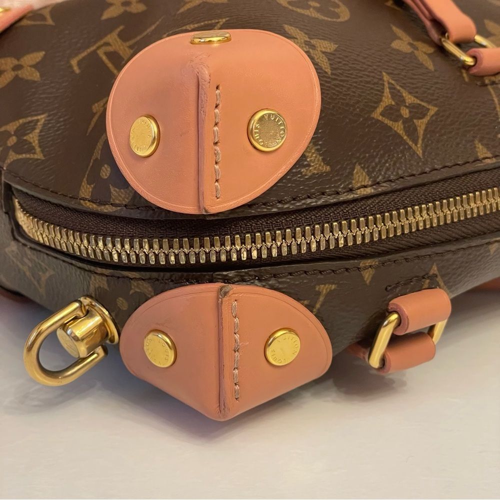 🥰SOLD ON EBAY🥰 LV LOUIS VUITTON PETITE MALLE SOUPLE - Picture 9 of 13